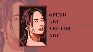 PHOTOSHOP TUTORIAL I SPEED ART VECTOR ART HOW TO MAKE RASTER TO VECTOR IN PHOTOSHOP