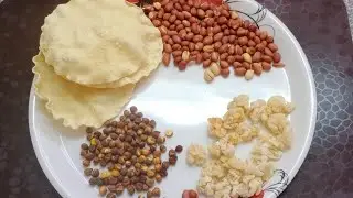 Salt fried fryums/without oil/ deep frying without oil