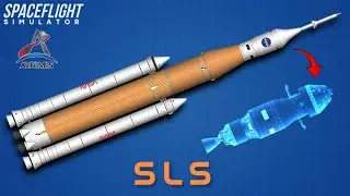 How To Build SLS Rocket - Spaceflight simulator 