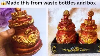 Best ideas from waste plastic bottles and box|DIY|Kitchen decor| DIY Kitchen Containers