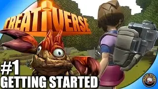 Creativerse EP01 Let's Play- We Begin! - Multiplayer Gameplay S01EP01