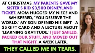 At Christmas, My Parents Gave My Sister&rsquo;s Kid $3,500 Disneyland Ticket. Mom Hugged My Niece And...