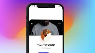 Building a profile component layout with React Native & Expo