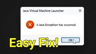 Произошло исключение Java (сервер Minecraft). ЛЕГКОЕ ИСПРАВЛЕНИЕ!