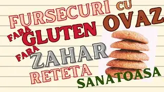 Fursecuri Fara Gluten, Fara Zahar si  Fara Faina Alba - #reteta #reteteusoare  #faragluten