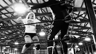 Nurse Mika vs Thunderfoot. Bruce Grey as MC. ACW 10/21/2023 Barnyard Beatdown