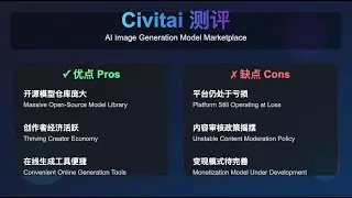 251008- Civitai测评：开源AI图像生成社区平台 | Civitai Review: Open-Source AI Image Generation Community