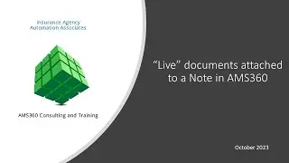 Живые документы в AMS360 через Notes
