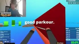 Playing Krunkie Parkour until I ragequit...