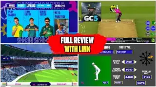 🥶 Download Now Game Changer 5 V4.1 Update Full Details Review 🔥 BBL Add New Shots Maps & Stadium 🏟️