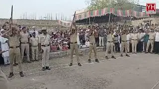 GUARD OF HONOUR TO LATE DR SYED SHAH KHUSRO HUSSINI SAHEB SAJJADA NASHEEN HAZRATH KHAJA BANDANAWAZ