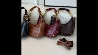 Underarm Leather Shoulder Crossbody Chain Handbag For Women