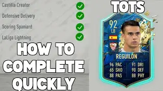 FIFA 20 - HOW TO COMPLETE TOTSSF REGUILON PLAYER OBJECTIVE QUICKLY