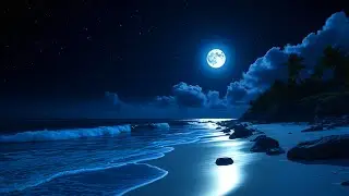 4 Hours Relaxing Ocean Waves for Sleep & Anxiety Relief