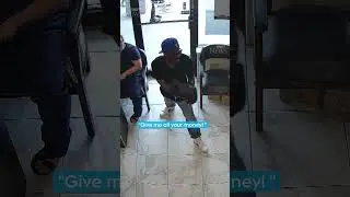Caught on cam: suspect's failed robbery attempt
