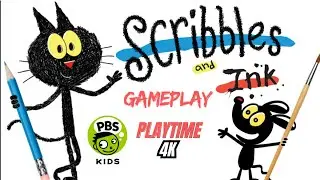 🎨🖍️ PBS Kids Scribble and Ink Game | Drawing Learning Fun for Kids | PlayTime 4K 🌈✨