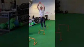 Continuous Jump over Hurdles | Physical Therapy Plyometric Exercises