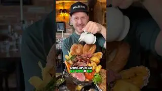 ЛУЧШИЙ ВОСКРЕСНЫЙ ОБЕД В КЕНТЕ? 🍖 #sundayroast #kent #roast #shorts #fyp #foodie