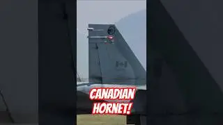 CF-18A Hornet This Close Is Incredible Sentry Eagle 2025 #MilitaryAviation #FighterJet #RCAF