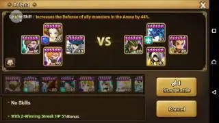 Summoners war - double assassin with Isabelle and Tanya