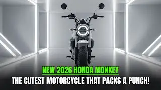 2026 Honda Monkey &ndash; The Mini Bike That&rsquo;s Breaking All the Rules!