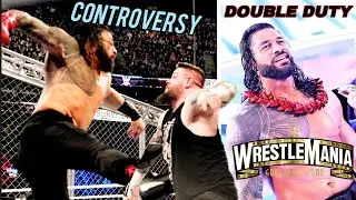 Roman Reigns & Kevin Owens Controversy🔥🔥Roman Reigns Double Duty In Wrestlemania39 Drop Title😱......