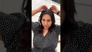 How To Wear Hair Topper At Home | Hair Extensions For Thin Hair #1hairstop #hairextensions