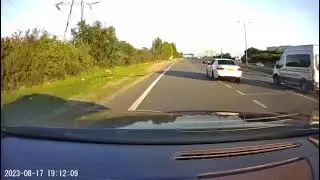 BMW M4 ALMOST CRASHED INTO ME WHEN RACING !! MUST SEE !!