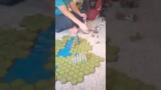You know it's serious when the Heroscape comes out #heroscape #obscuregames