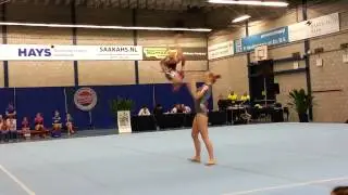 Emma en Valerie Brabantse kampioenschappen 2013 - Tempo