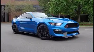 Pre-Production 2019 Ford Shelby Mustang GT350R in Blue & Ride on My Car Story with Lou Costabile