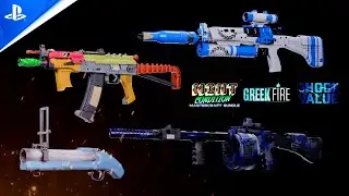 NEW MASTERCRAFT BUNDLE SET - MINT CONDITION - SHOCK VALUE - GREEK FIRE - BLACK OPS COLD WAR