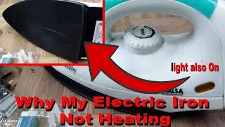 Reasons For Electric Iron Not Heating Up