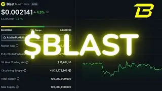 Обзор Blast Crypto: куда движется монета BLAST? Обновления и прогноз цены!