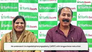 How Advanced ENT Care Transformed Mr. Baldev Raj&rsquo;s Sleep Quality | Fortis Escorts Amritsar