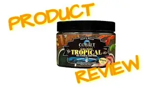 Cobalt Fish food review.