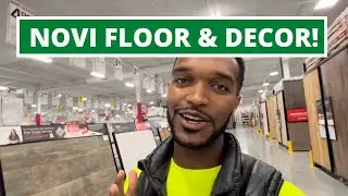 Buying Stacked Stone at Floor and Decor in Novi Michigan