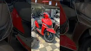 TVS Jupiter Red Color 2025 #scooter #youtubeshorts