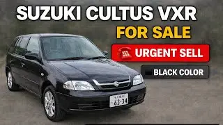 Suzuki Cultus VXR For Sale | Urgent Sell | Black Color | Full Review