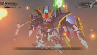 SD Gundam G Generation Cross Rays - Gundam Deathscythe All Ver. Attacks