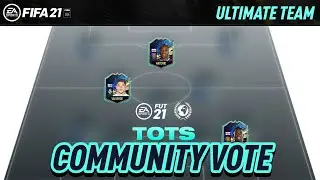 Submitting my Community TOTS vote! - FIFA21 Ultimate Team