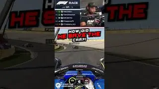 How did he save the car!? 😳😮&zwj;💨#CreatorSeries #EA #EASports