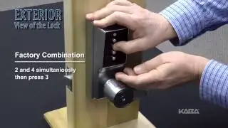 Kaba Simplex 1000   L1000   How to Change the Combination