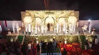 Gate Stage Full setup || 🎉🌹weddings planner By welcomeeventsBetul #youtubeshorts #ytshorts #wedding 