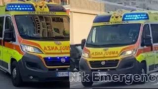[ANDATA E RITORNO] Ambulanza SUEM 118 Ulss 3 Emergenza in sirena al Lido di Venezia!