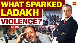 Rajdeep Sardesai With Sonam Wangchuk Exclusive  LIVE | Ladakh Statehood Protest Live Updates