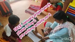 DECE January project work phase 3 Day 2 Pre writing activity no 4 