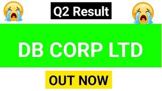 Db corp q2 results 2025 | db corp result | do corp share latest news | Db corp dividend