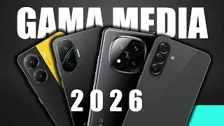 ✅ Los 5 MEJORES celulares GAMA MEDIA en 2026 &iquest;Qu&eacute; CELULAR COMPRAR?