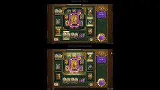 Hearthstone  -  Darkmoon Faire  Treasure - Testing luck on 7 accounts  -  Free spin only